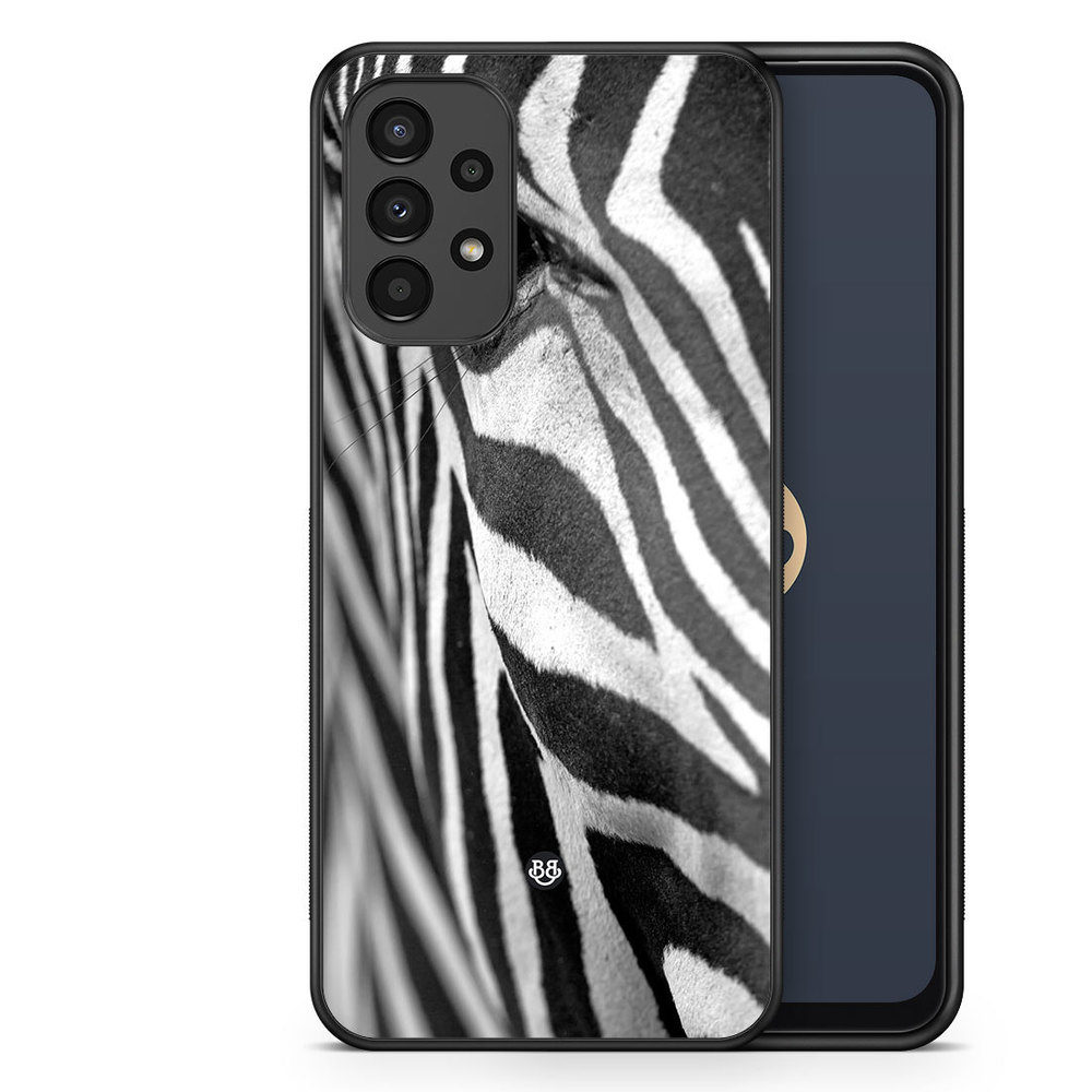 Samsung Galaxy A13 Case - Zebra Eye
