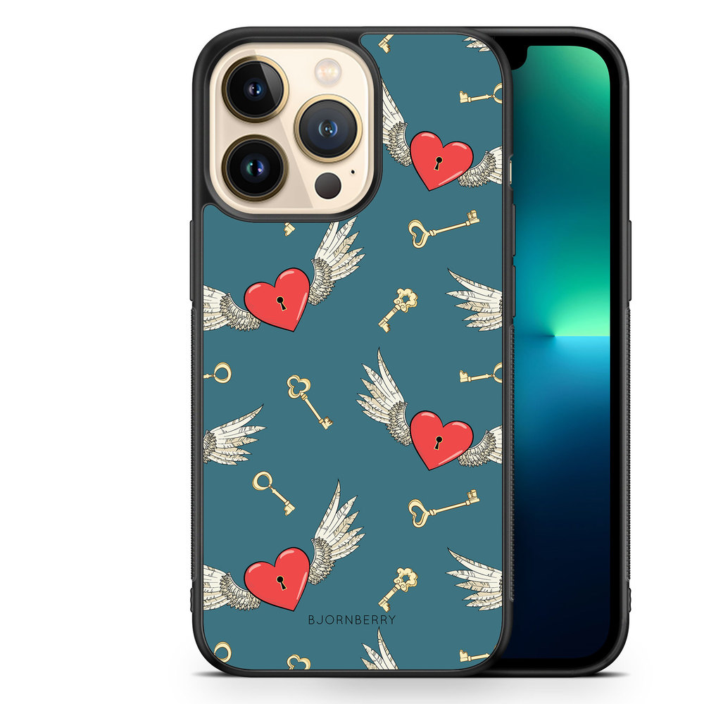 iPhone 13 Pro Case - Hearts 'n Wings