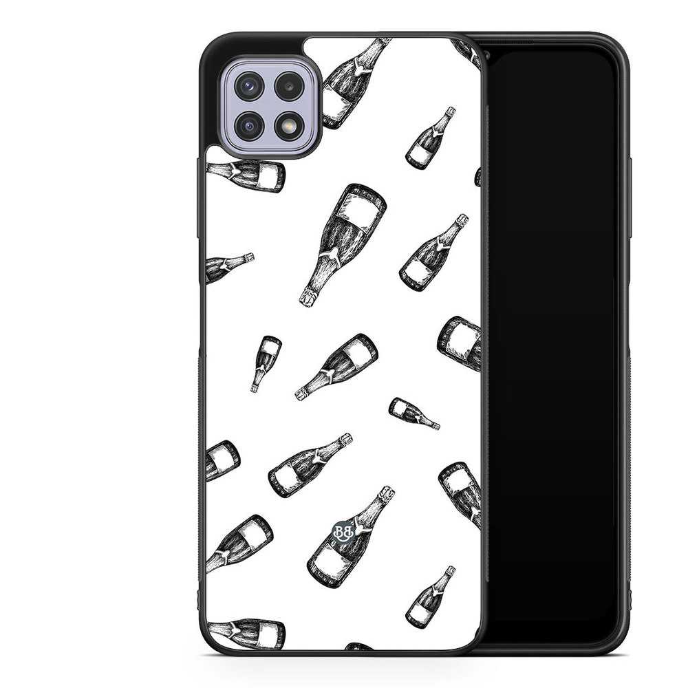 Samsung Galaxy A22 4G Case - Champagne Pattern