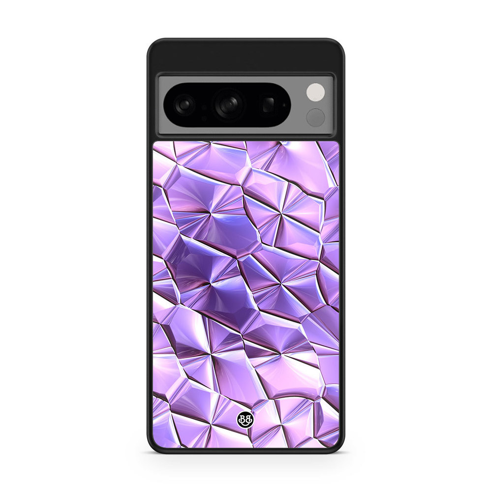 Google Pixel 8 Pro Case - Purple Crystal