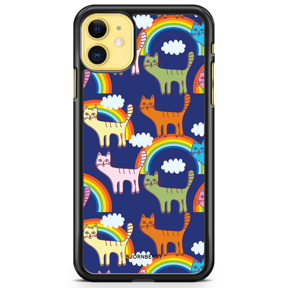 iPhone 11 Case - Cats & Rainbows