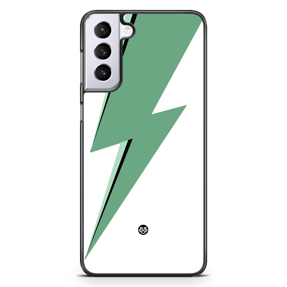 Samsung Galaxy S21 Plus Case - Mint Green Bowie