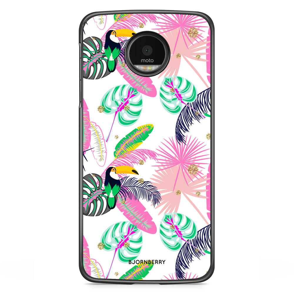 Motorola Moto G5S Plus Case - Tropical Pattern