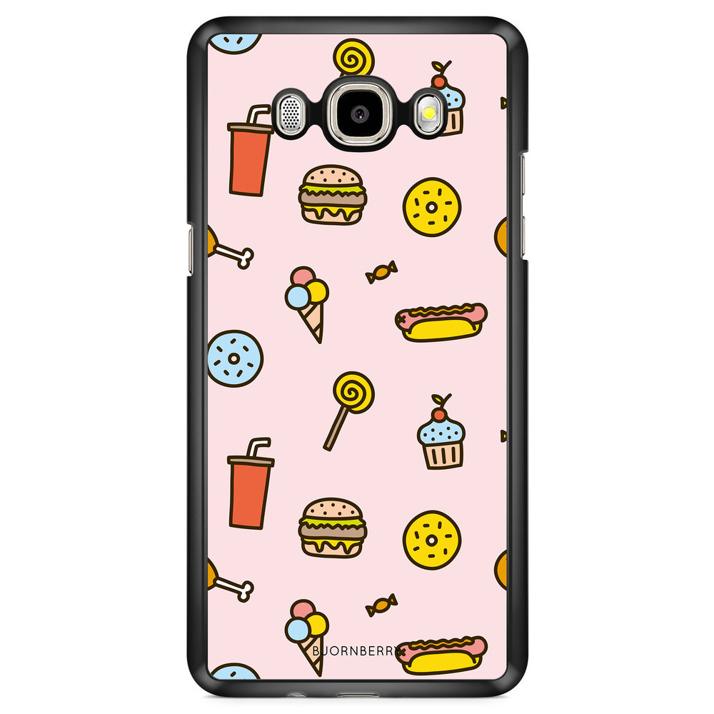Samsung Galaxy J7 (2016) Case - Junk Food Pattern