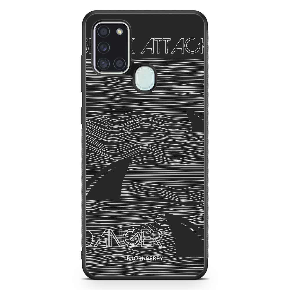 Samsung Galaxy A21s Case - Shark Attack