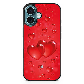 iPhone 16 Skal - Hjärtan