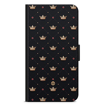 Samsung Galaxy S22 Plus 5G Wallet Case - Golden Crowns