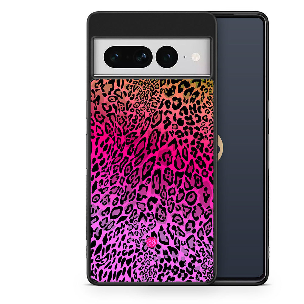 Google Pixel 7 Pro Case - Gradient Leopard