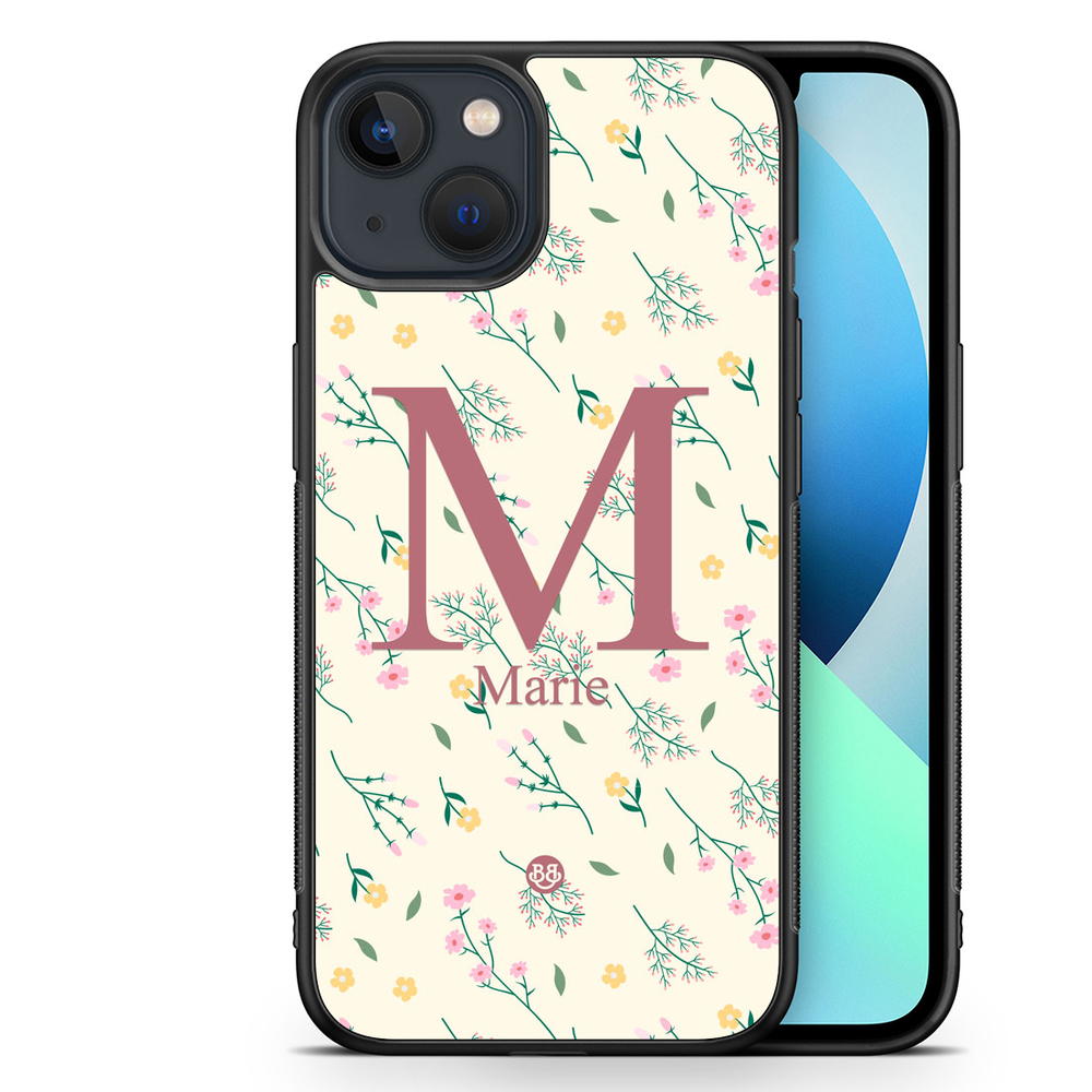 iPhone 13 Mini Custom Case - AWAKEN - Floral Elegance