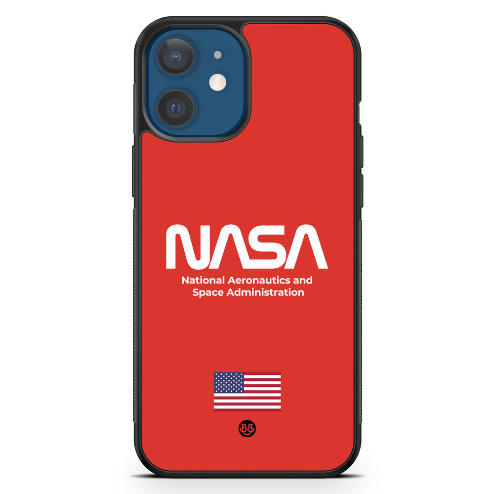 iPhone 12 Mini Case - NASA Worm Red
