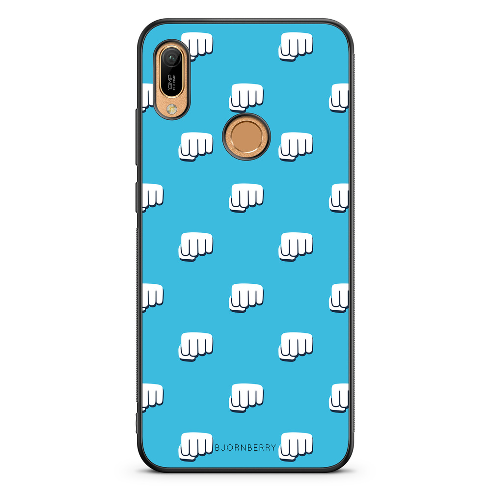 Huawei Y6 2019 Case - Mustache