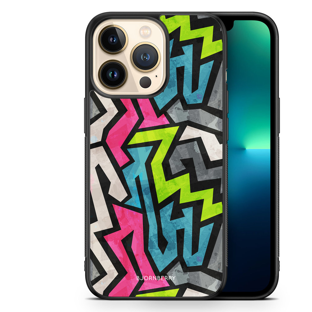 iPhone 13 Pro Case - Grunge Graffiti