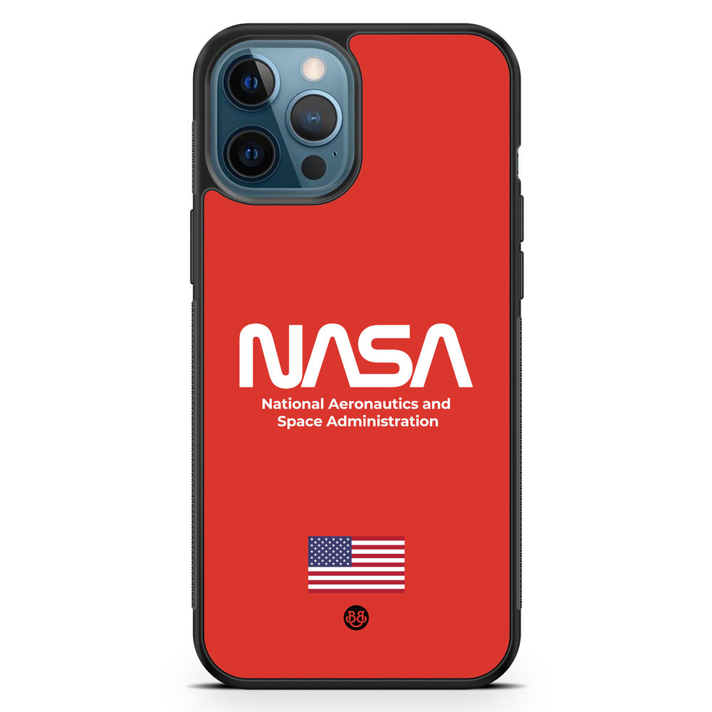 iPhone 12 Pro Case - NASA Worm Red