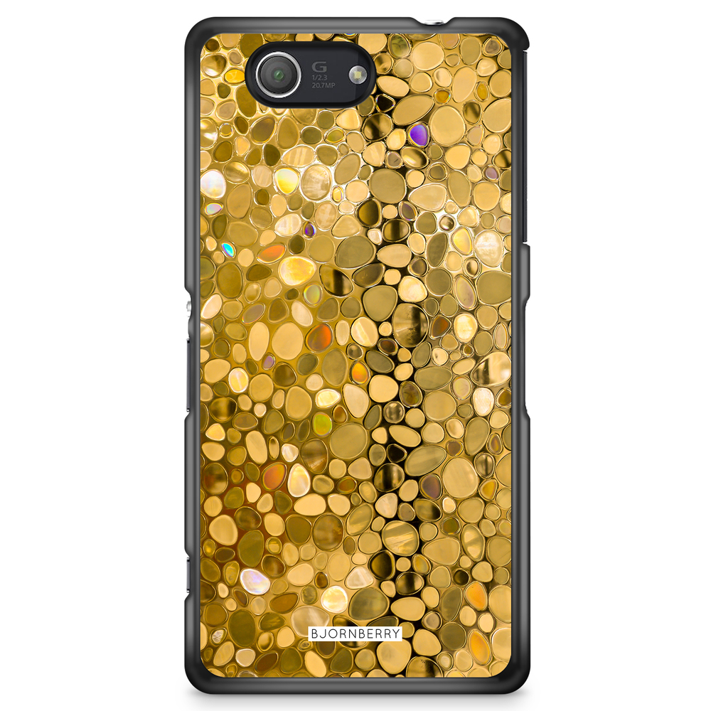 Sony Xperia Z3 Compact Case - Stained Glass Gold