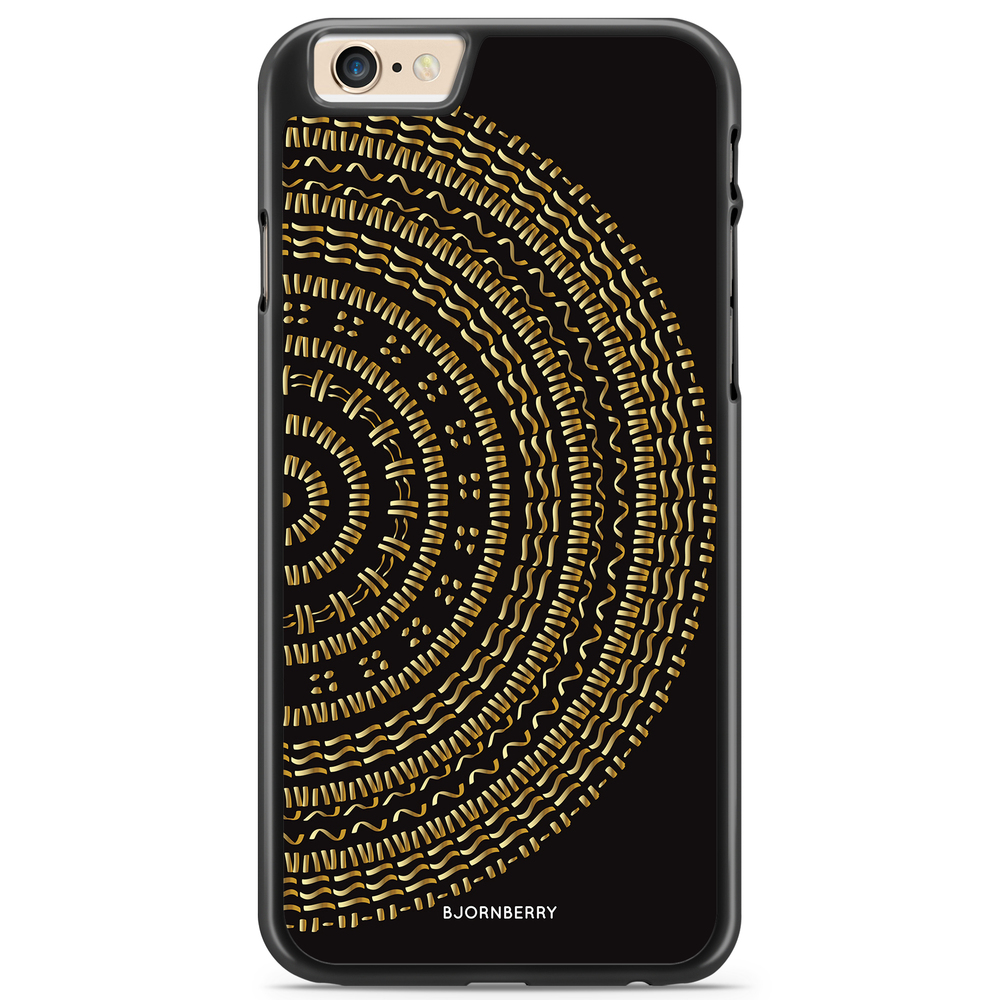 iPhone 6 Plus/6s Plus Case - Mandala Gold/Black