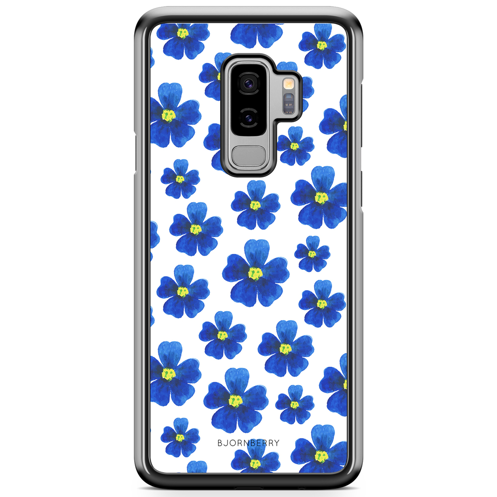 Samsung Galaxy S9 Plus Case - Blue Flowers