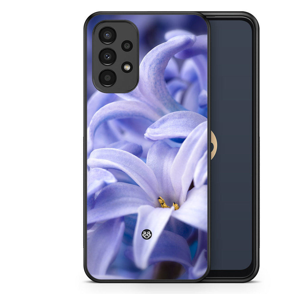 Samsung Galaxy A13 Case - Blue Flower