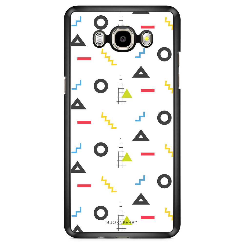 Samsung Galaxy J7 (2016) Case - 80s Pattern