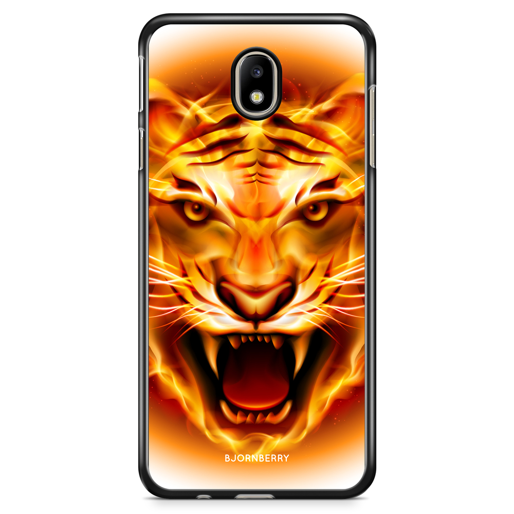 Samsung Galaxy J3 (2017) Case - Flames Tiger