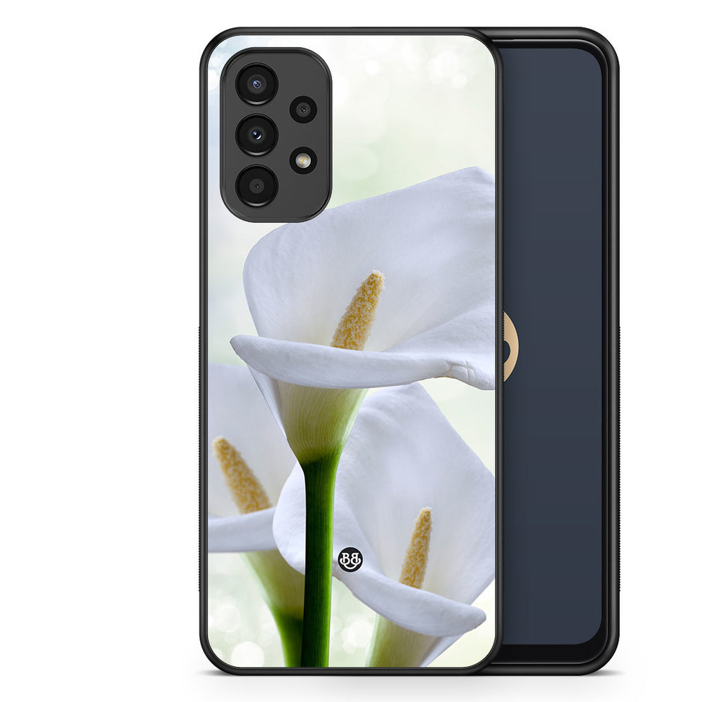 Samsung Galaxy A13 Case - White Flower