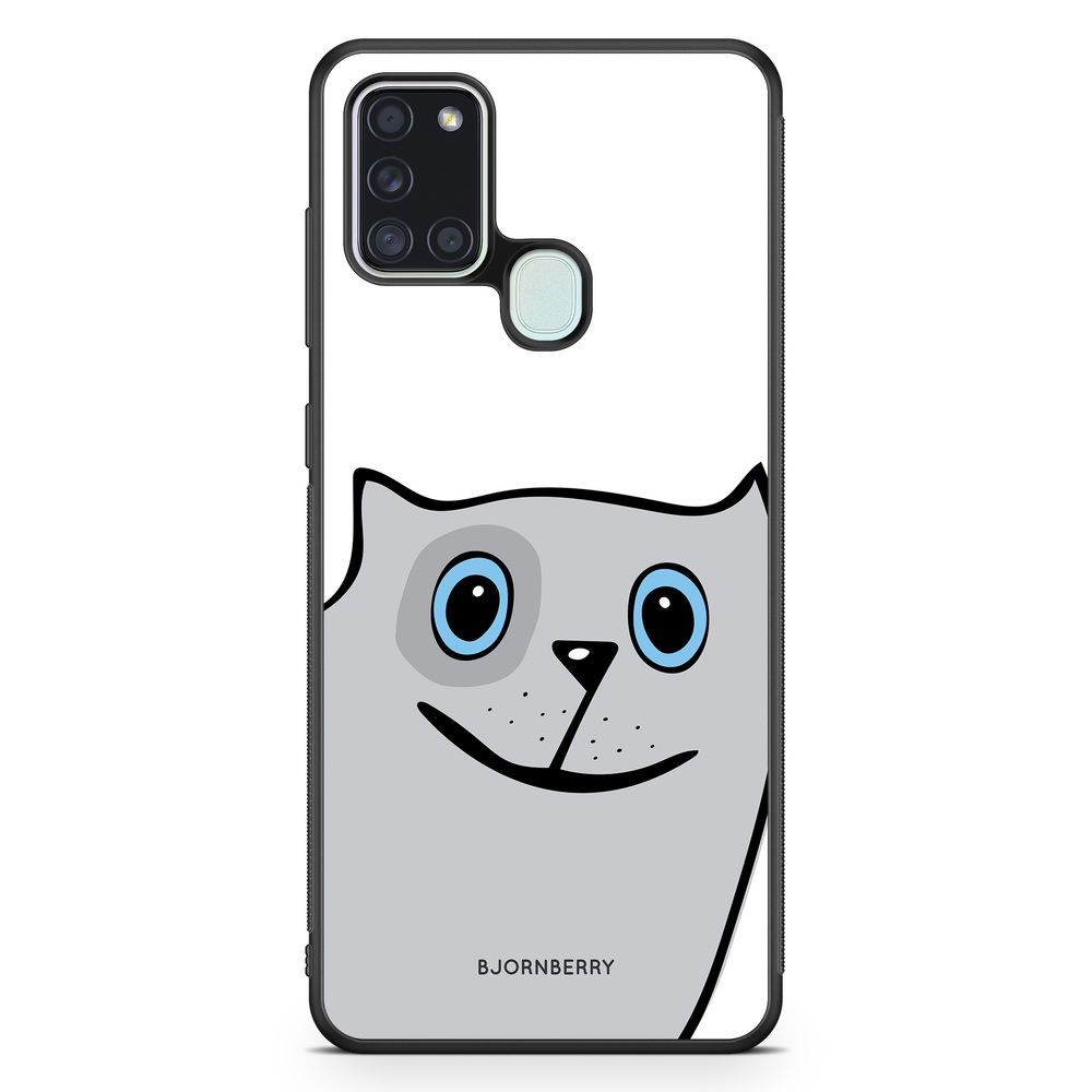 Samsung Galaxy A21s Case - Funny Cat
