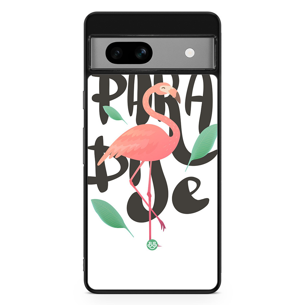 Google Pixel 7a Case - Paradise Flamingo