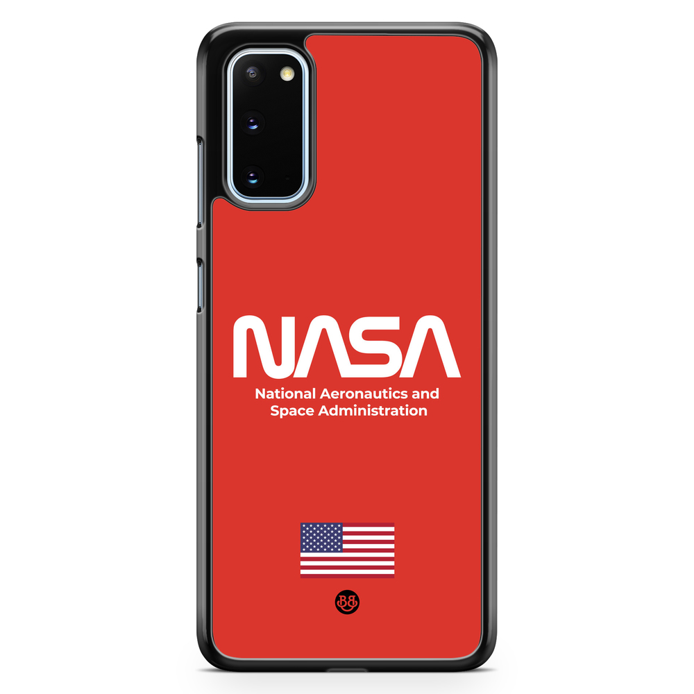 Samsung Galaxy S20 Case - NASA Worm Red