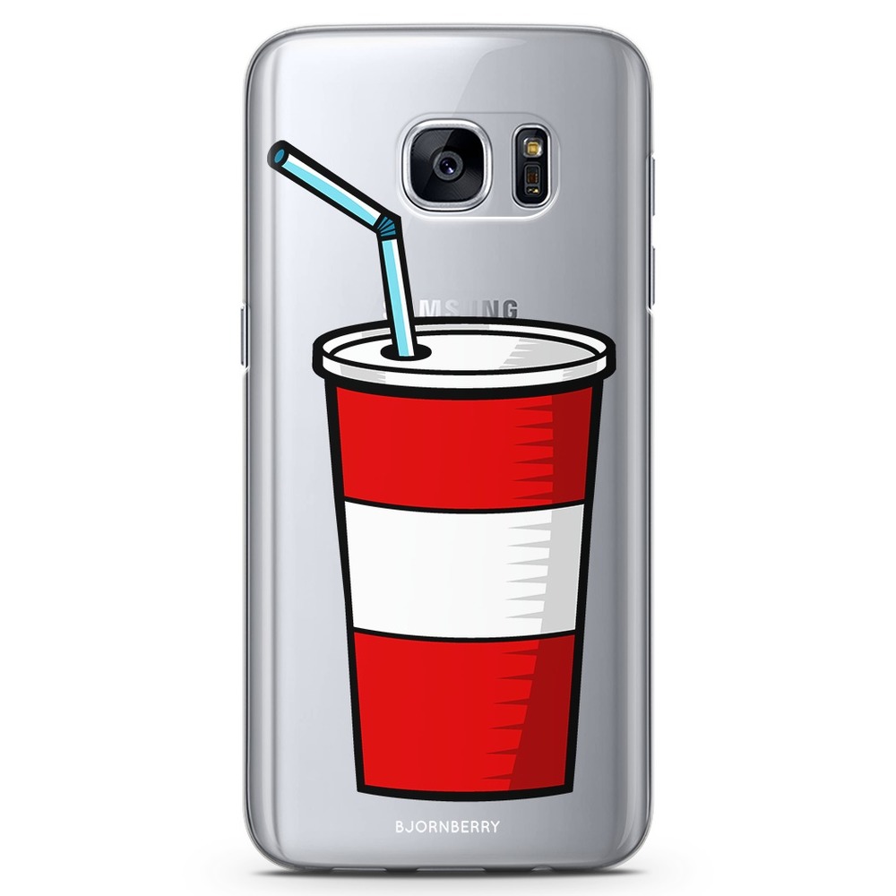 Samsung Galaxy S7 TPU Case - Soda Cup