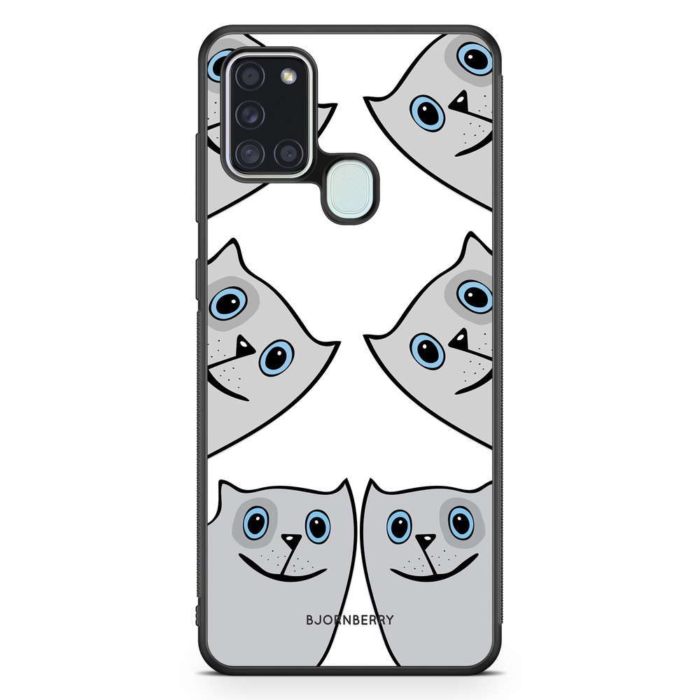 Samsung Galaxy A21s Case - Funny Cats