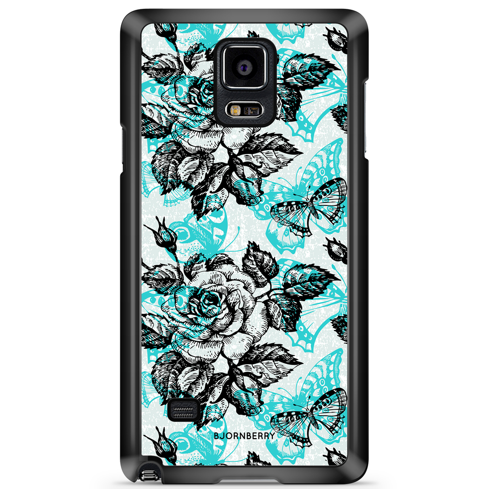 Samsung Galaxy Note 4 Case - Roses & Butterflies