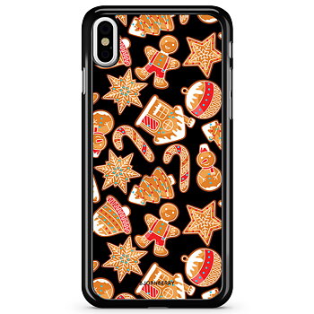 iPhone X / XS Skal - Jul Pepparkakor