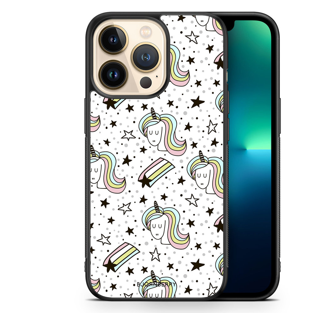 iPhone 13 Pro Case - Unicorn Pattern