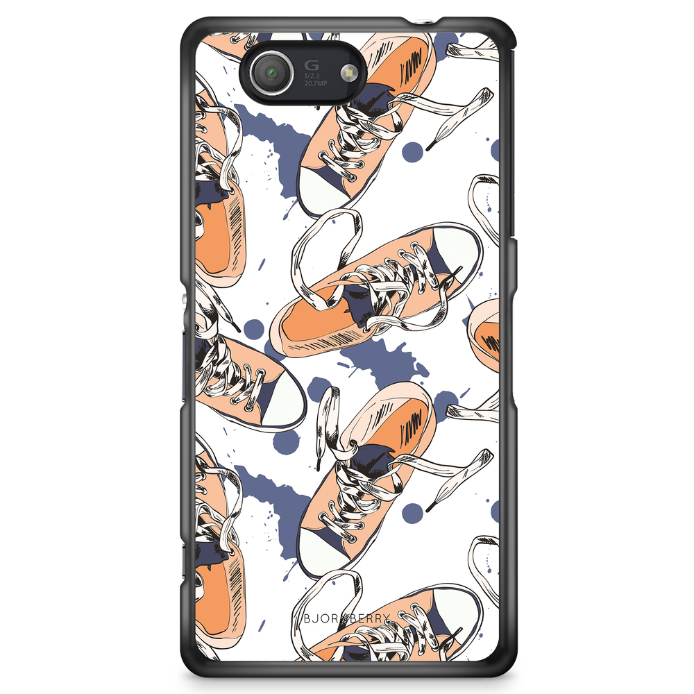 Sony Xperia Z3 Compact Case - Shoes Pattern