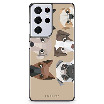 Samsung Galaxy S21 Ultra Case - Cute Dogs