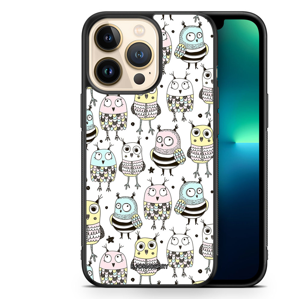 iPhone 13 Pro Case - Cute Owls