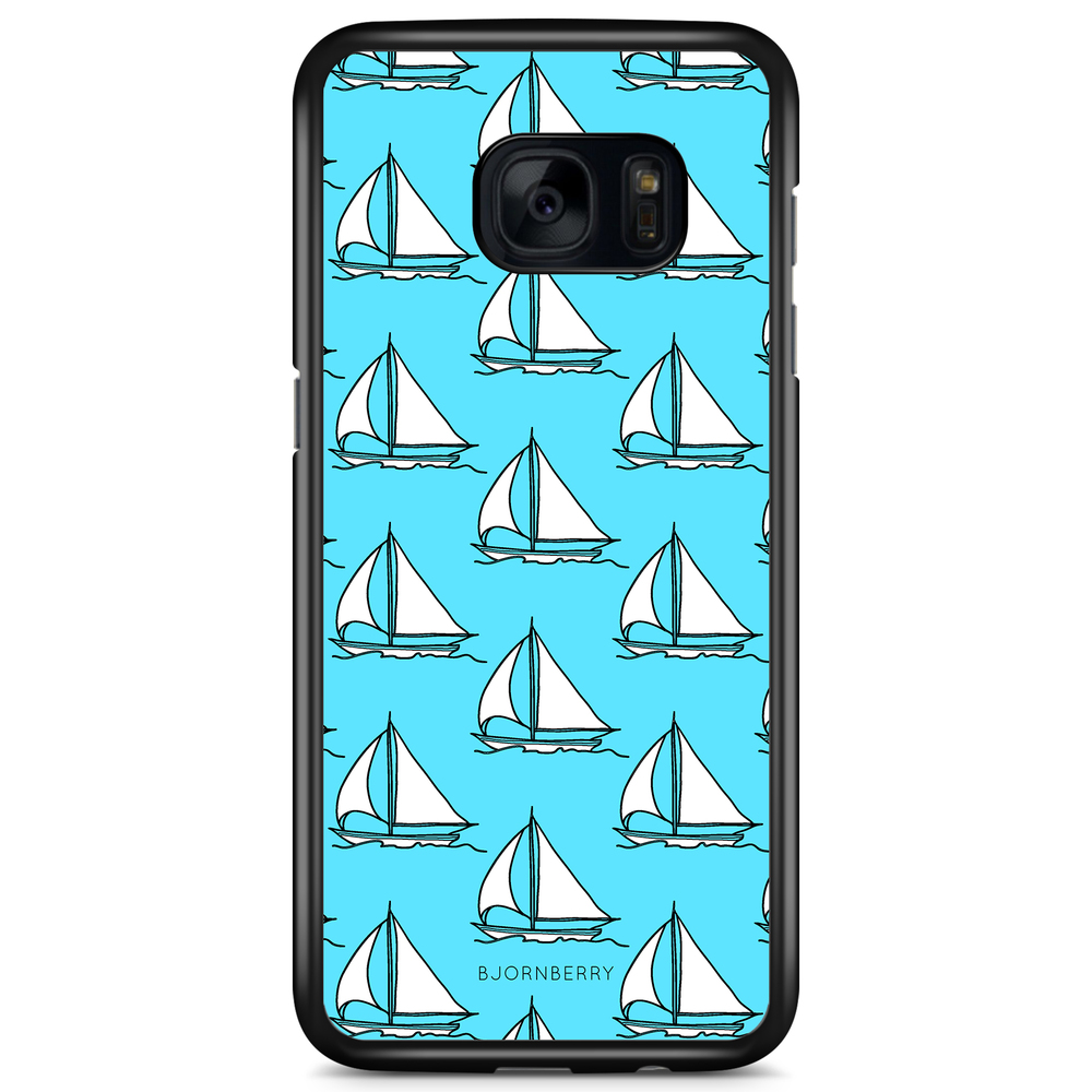 Samsung Galaxy S7 Edge Case - Sailboat Pattern