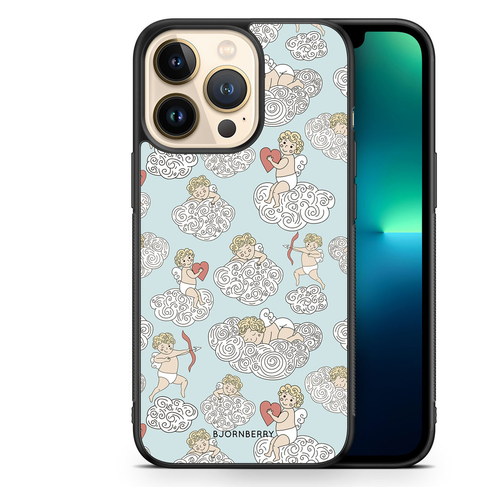 iPhone 13 Pro Case - Angels and Clouds