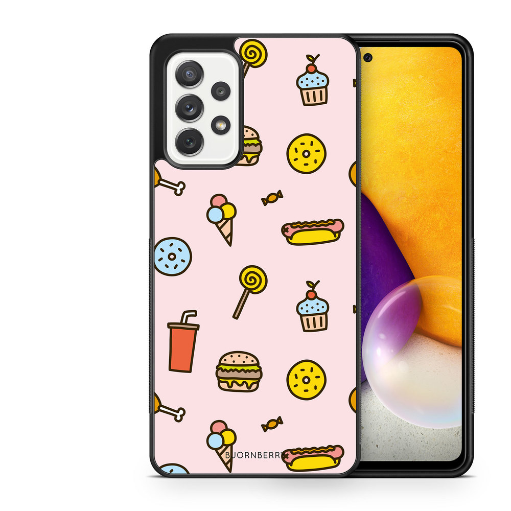 Samsung Galaxy A52/A52s 5G Case - Junk Food Pattern
