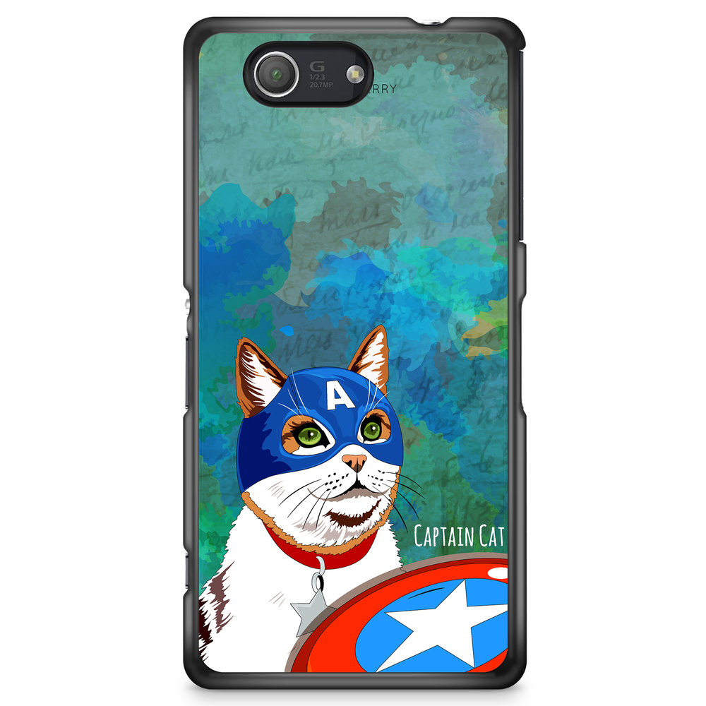 Sony Xperia Z3 Compact Case -  Captain Cat
