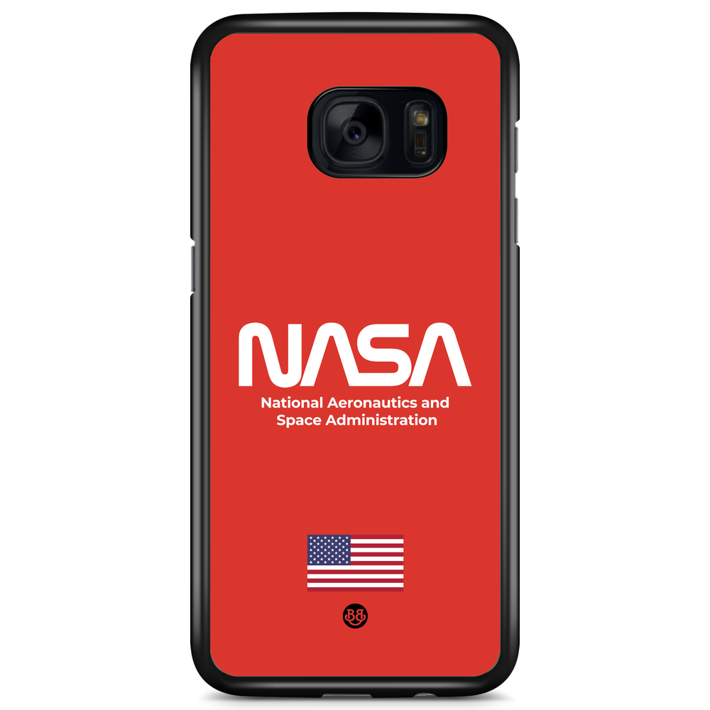 Samsung Galaxy S7 Case - NASA Worm Red