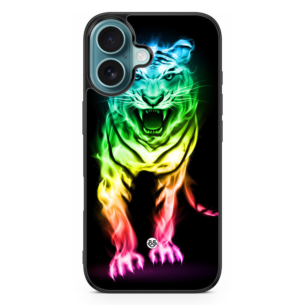 iPhone 16 Case - Fire Tiger