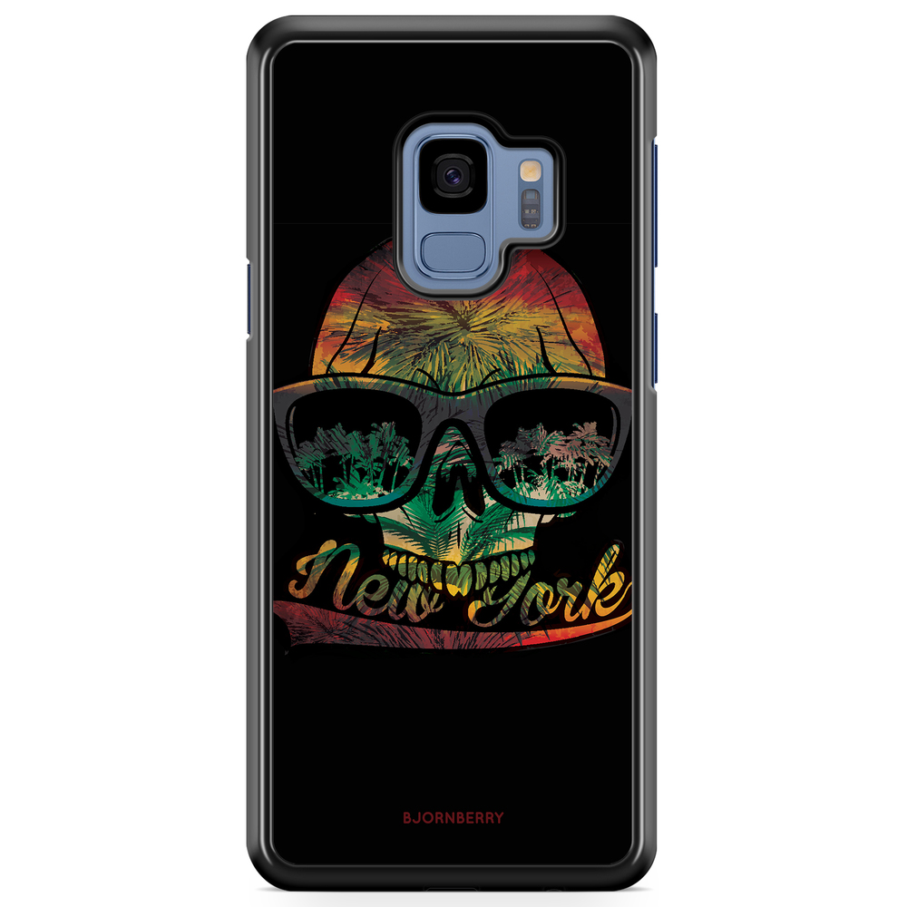 Samsung Galaxy S9 Case - New York Skull