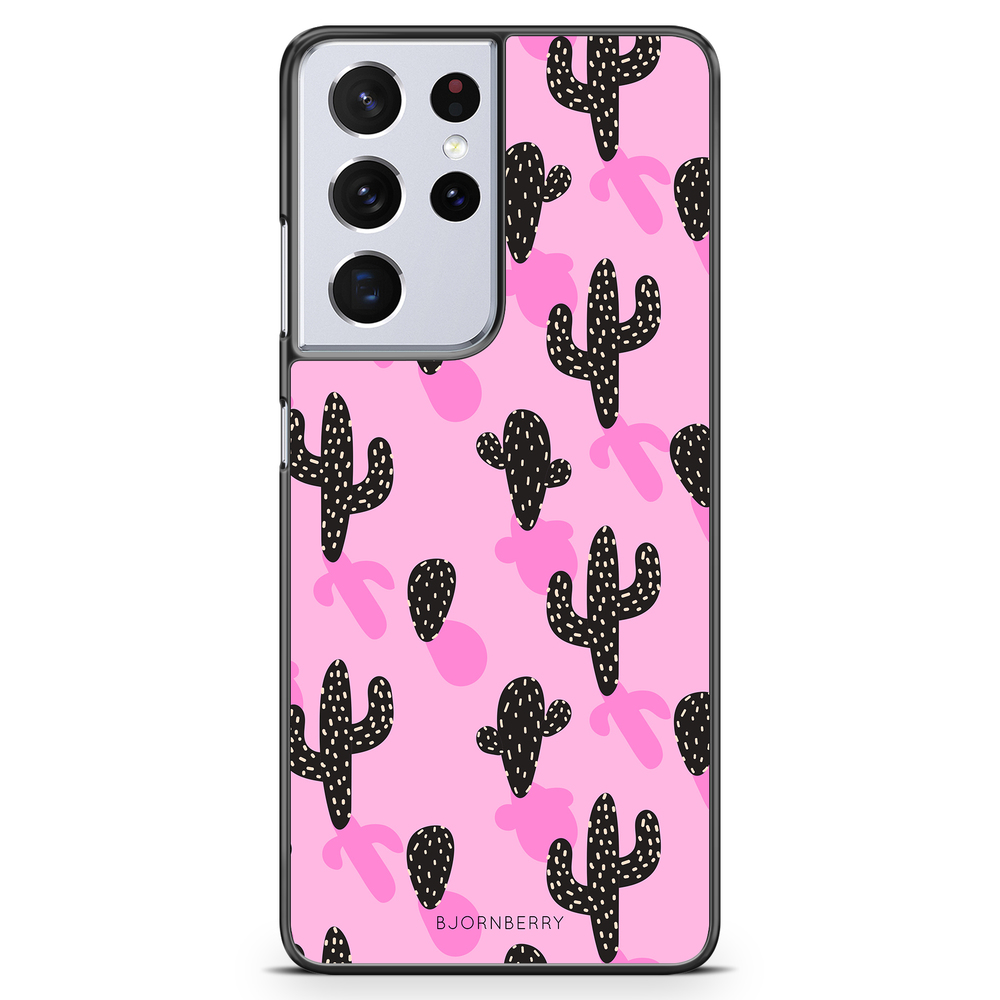 Samsung Galaxy S21 Ultra Case - Cactus Pattern
