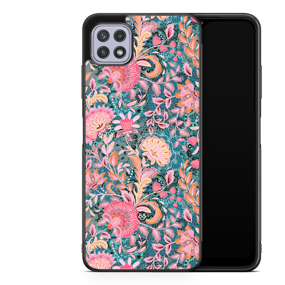 Samsung Galaxy A22 4G Case - Fantasy Flowers