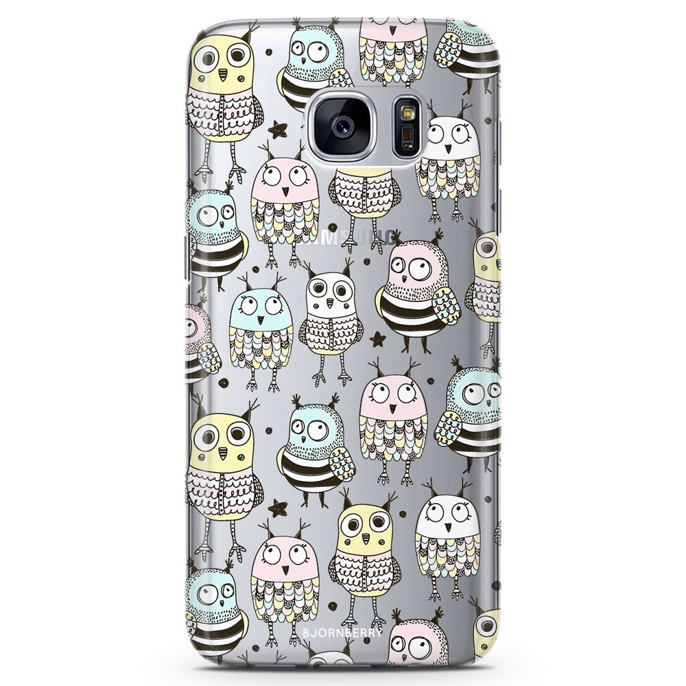 Samsung Galaxy S7 TPU Case - Cute Owls