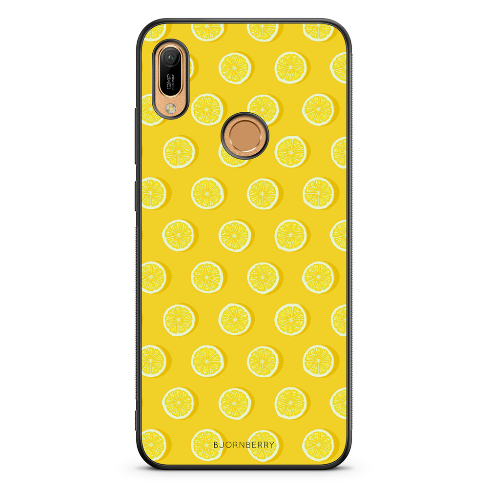 Huawei Y6 2019 Case - Lemon Pattern
