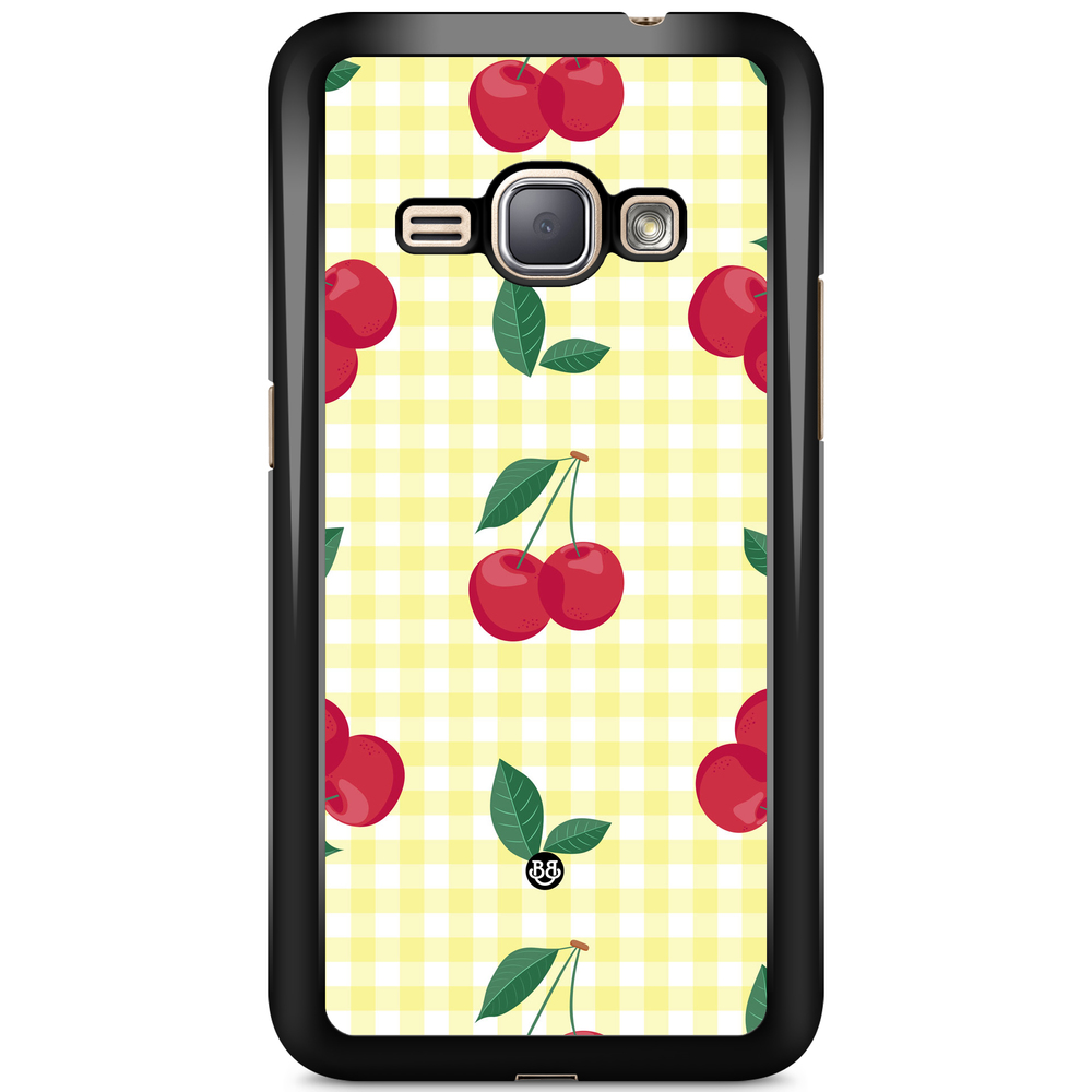 Samsung Galaxy J1 (2016) Case - SUMMER GARDEN - Cherry Kiss