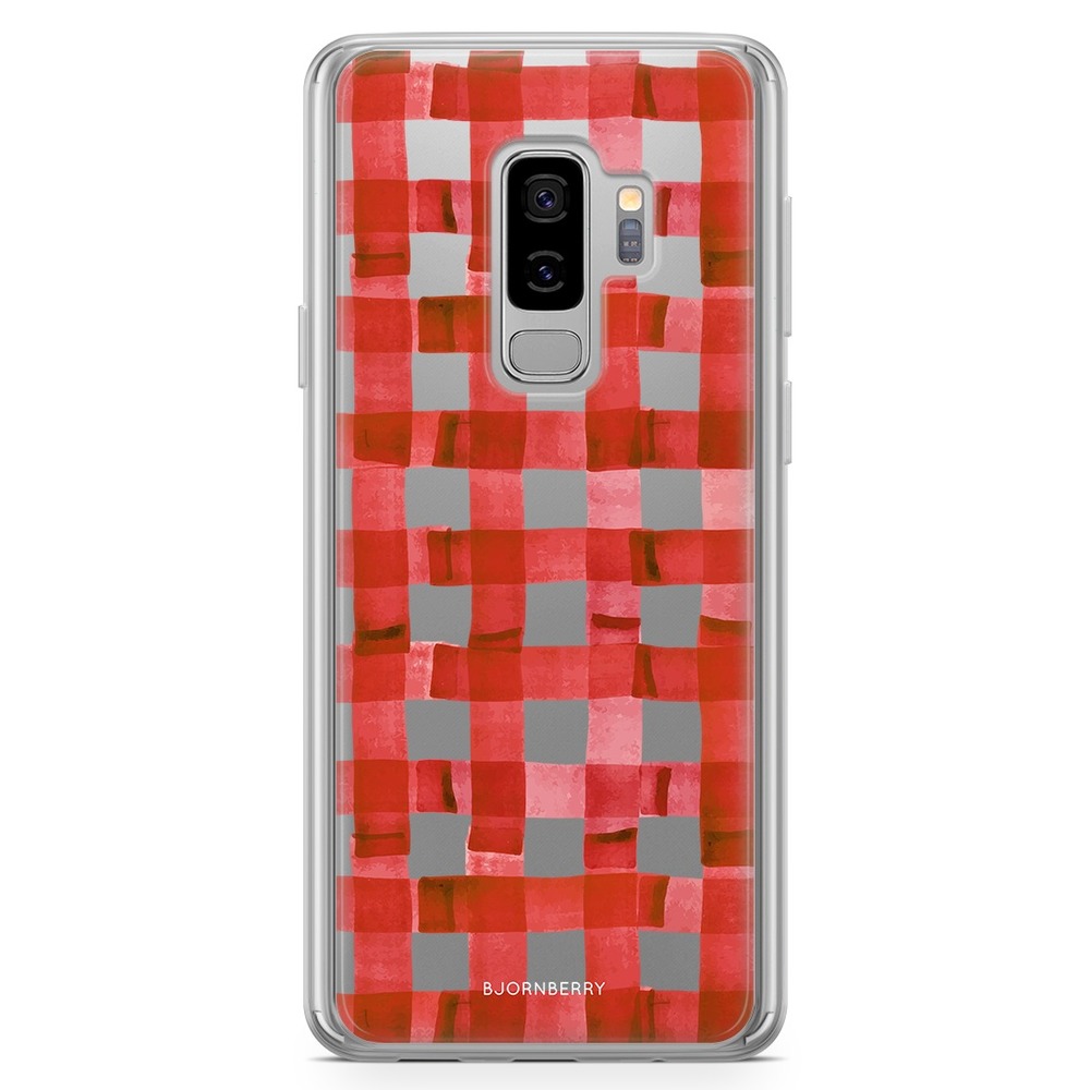 Samsung Galaxy S9 Plus Fashion Case - Red Stripes