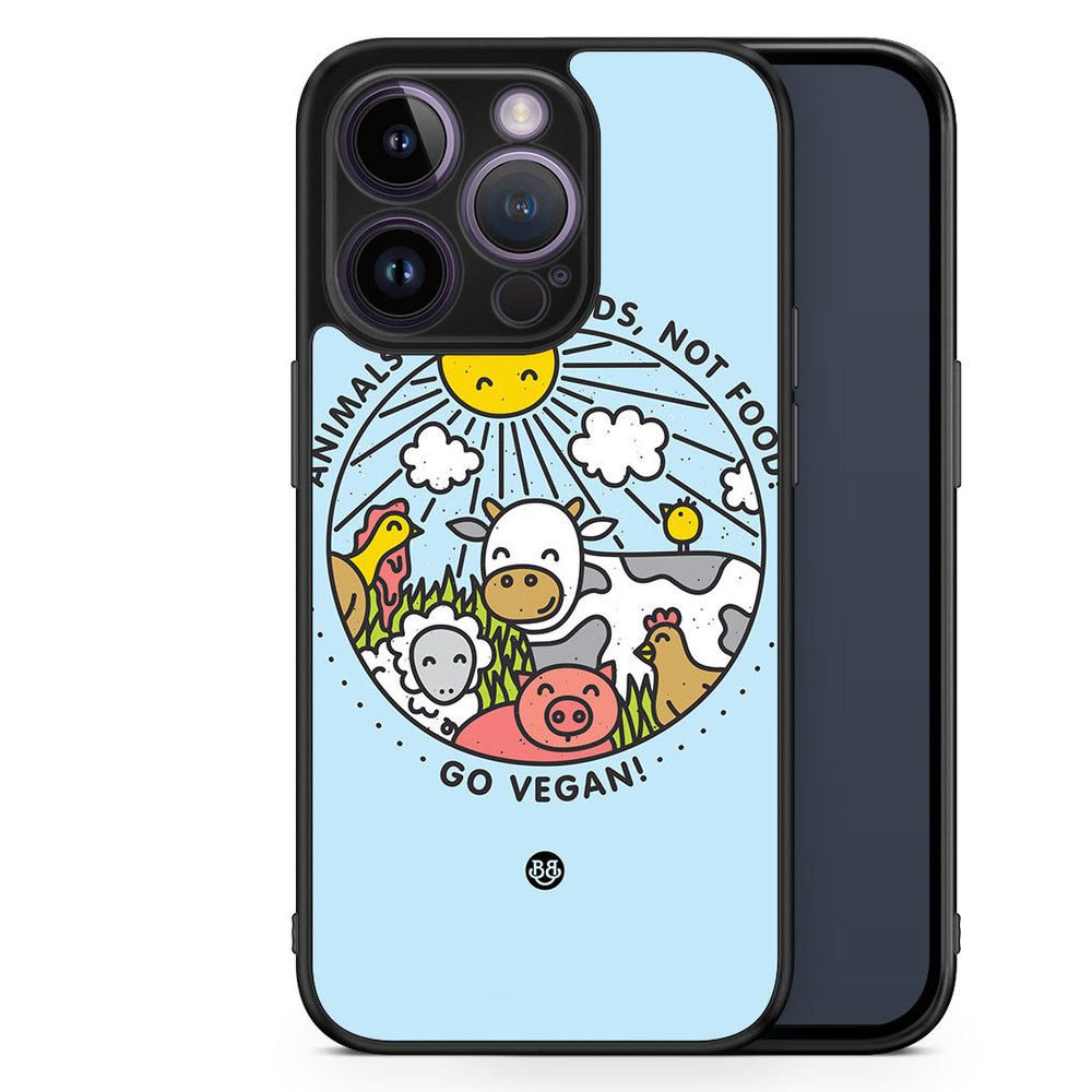 iPhone 14 Pro Case - Friends, Not Food