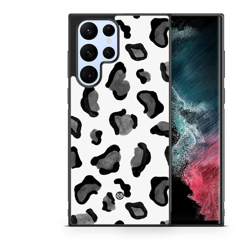 Samsung Galaxy S22 Ultra 5G Case - Grey Leopard